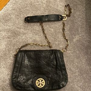 Black Tory Burch cross body bag